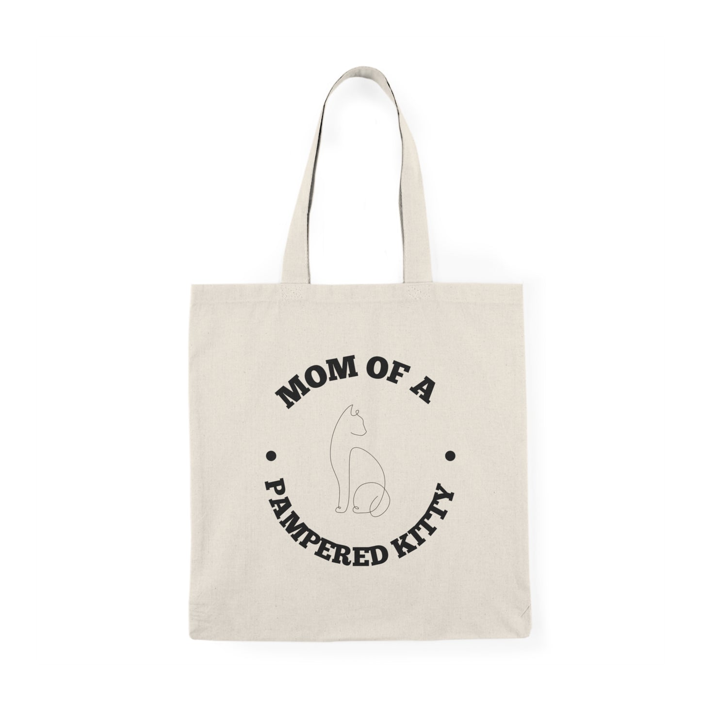 Mom of a Pampered KITTY Tote Bag