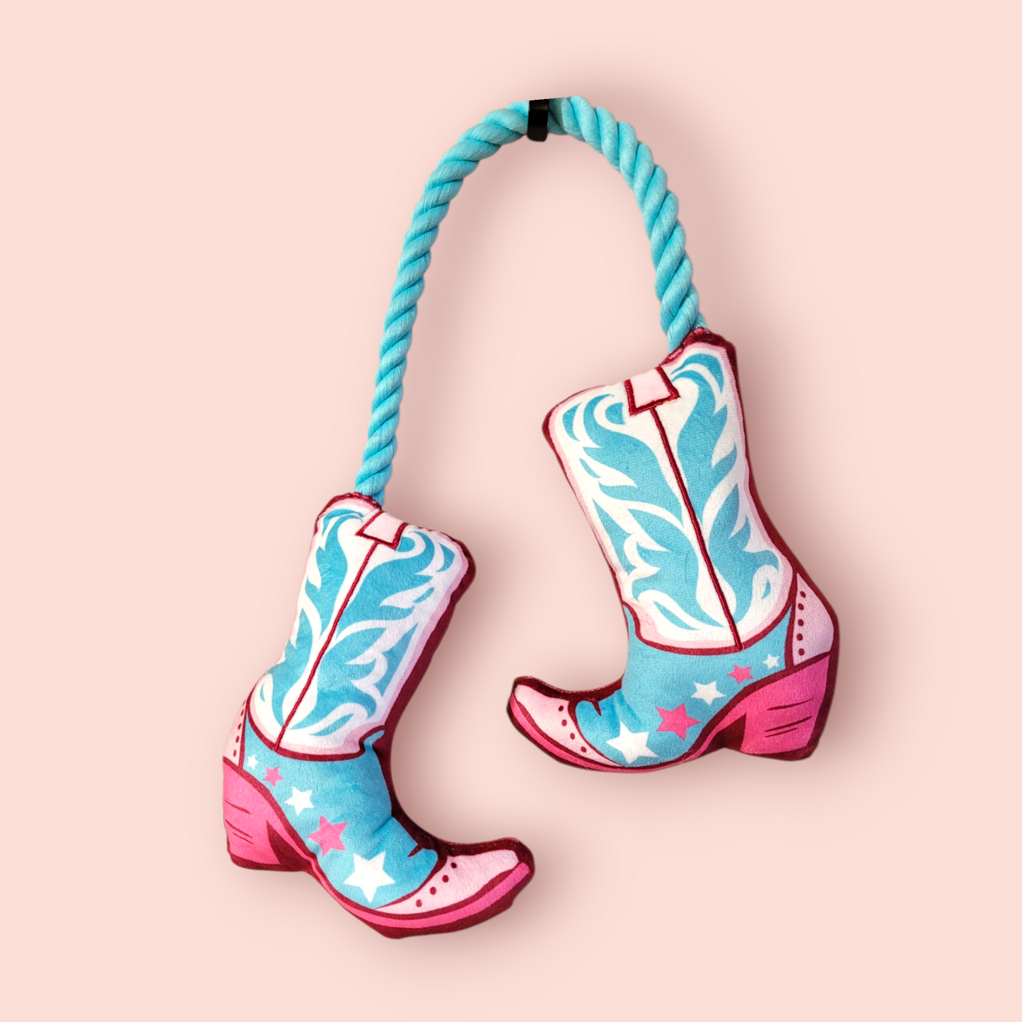Chewin’ Cowboy Boot Rope Toy