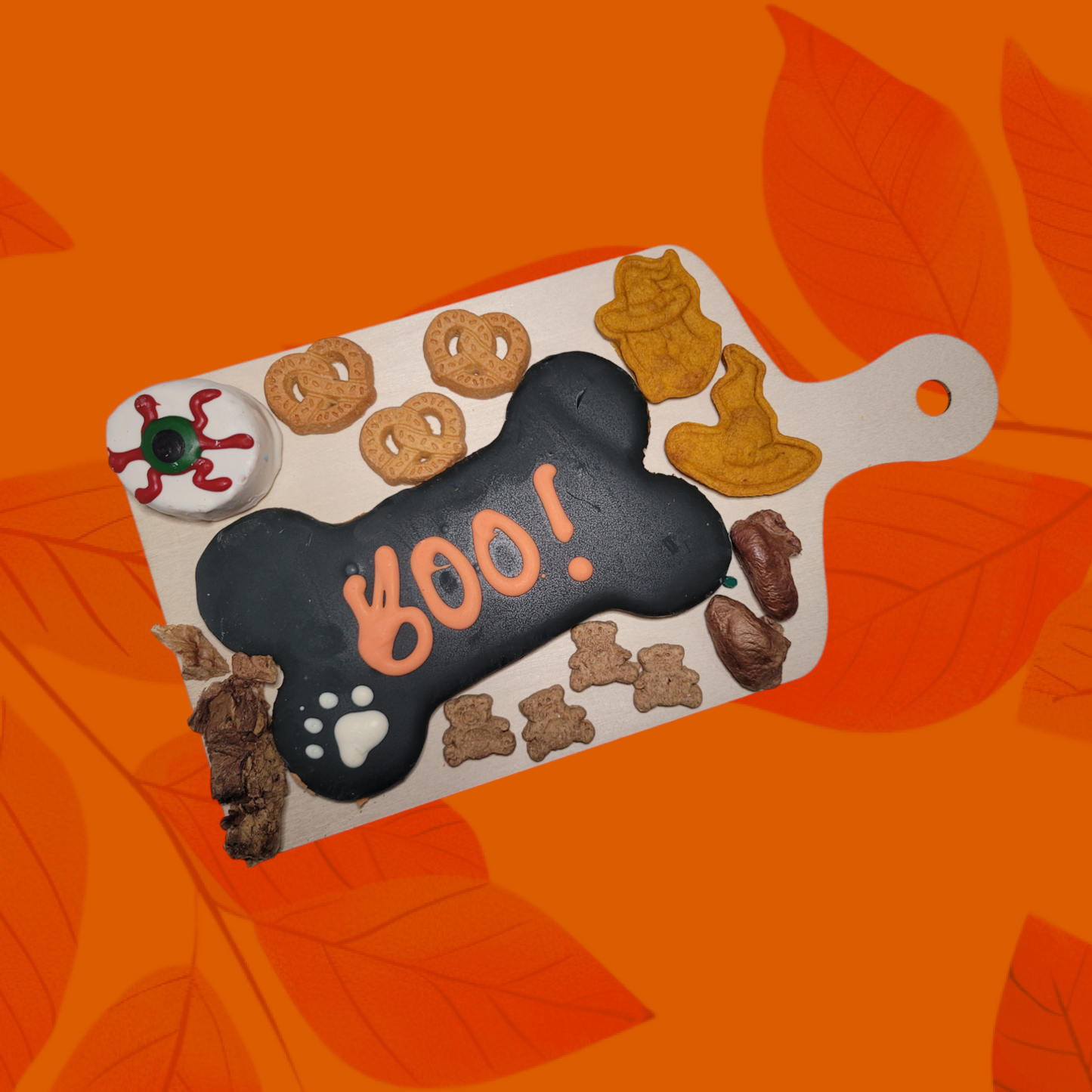 SPOOKY BOO Bone charPOOCHerie