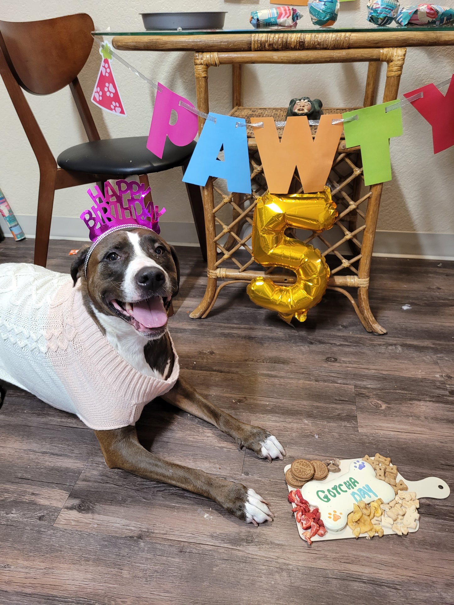 Birthday charPOOCHerie board
