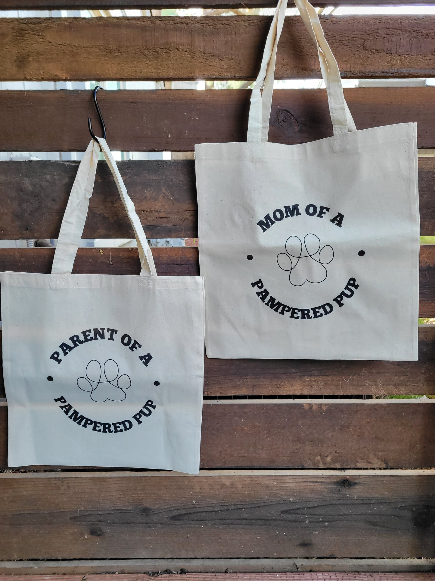 Parent of a Pampered Pup Tote Bag