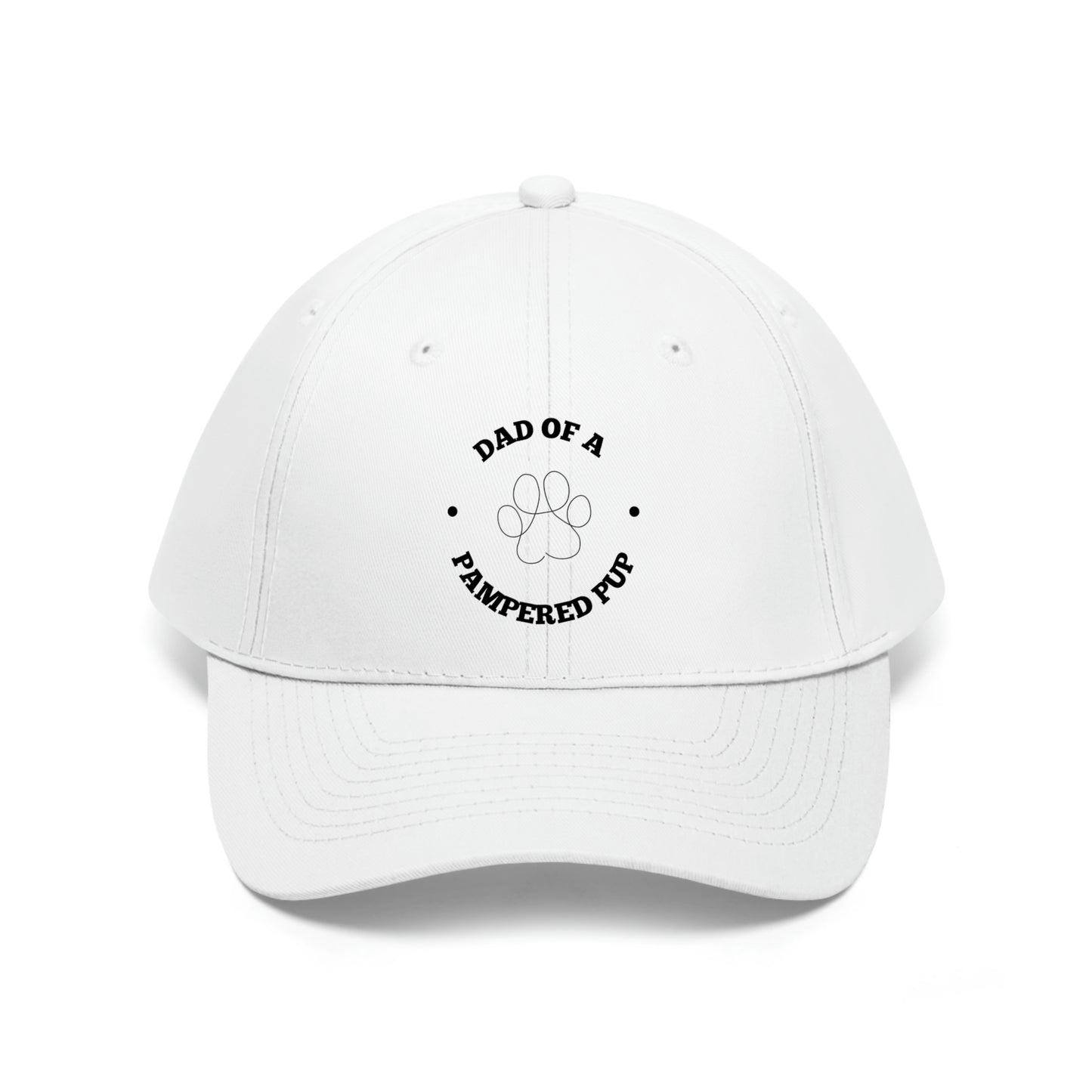 DAD OF A PAMPERED DOG HAT