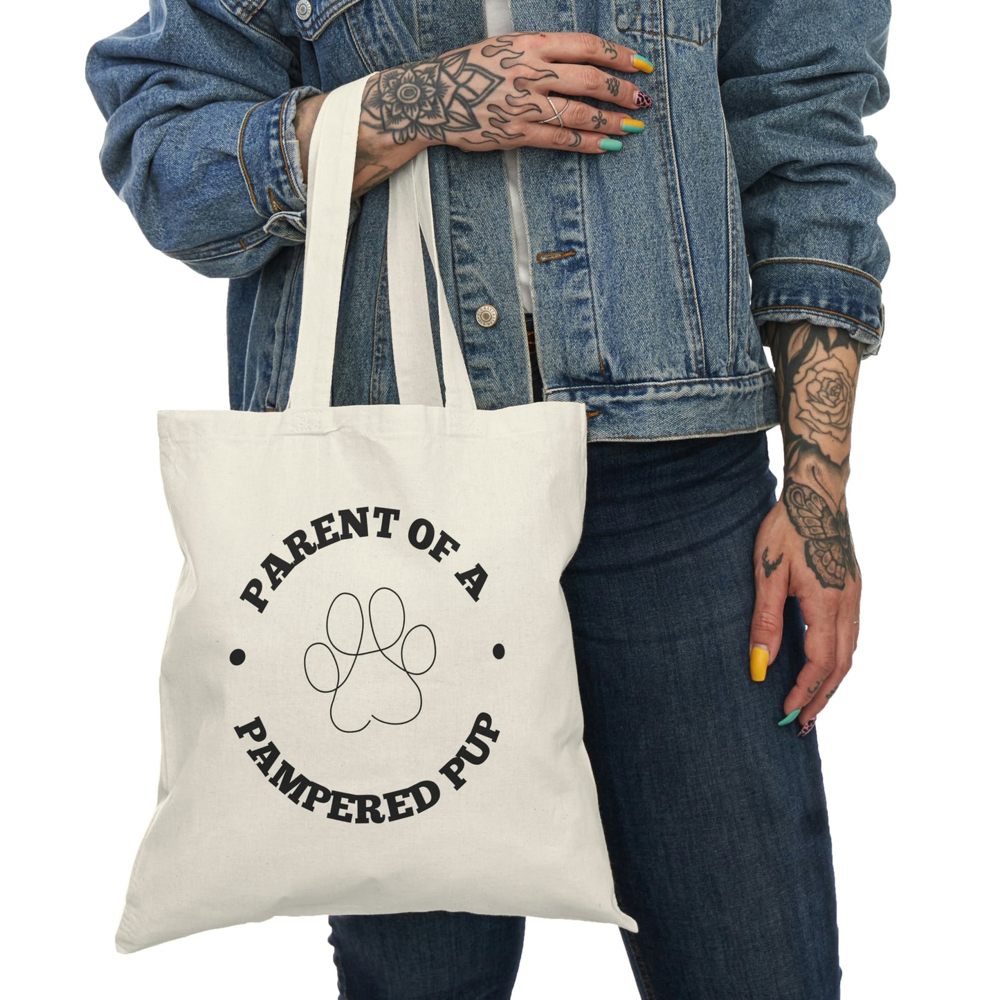 Parent of a Pampered Pup Tote Bag