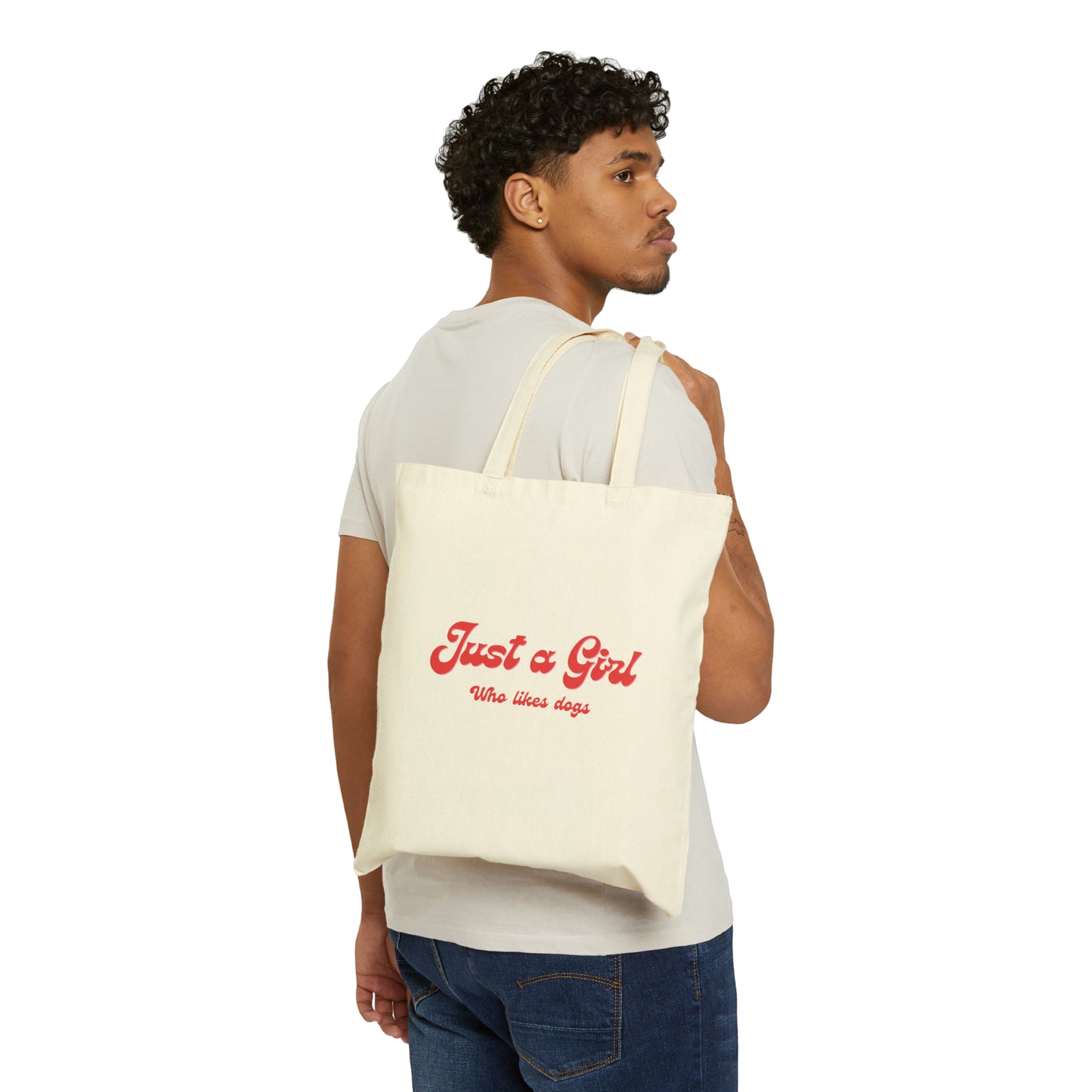 Just a Girl Tote Bag