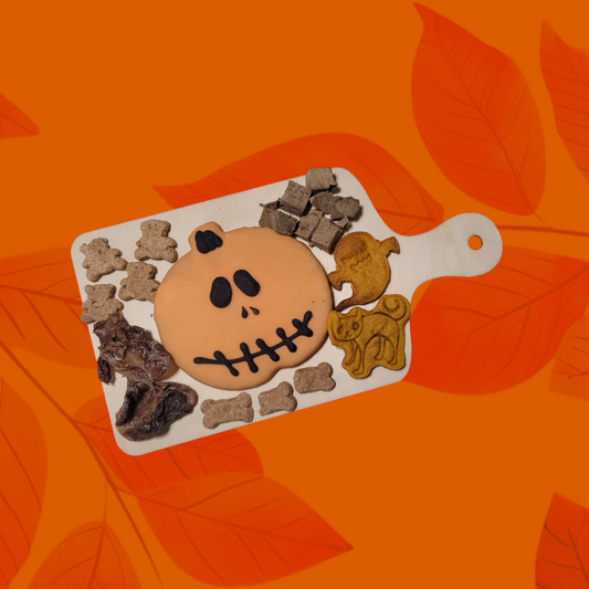 SPOOKY Jack -o-lantern charpoocherie board