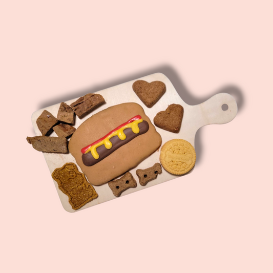 Burger charPOOCHerie board