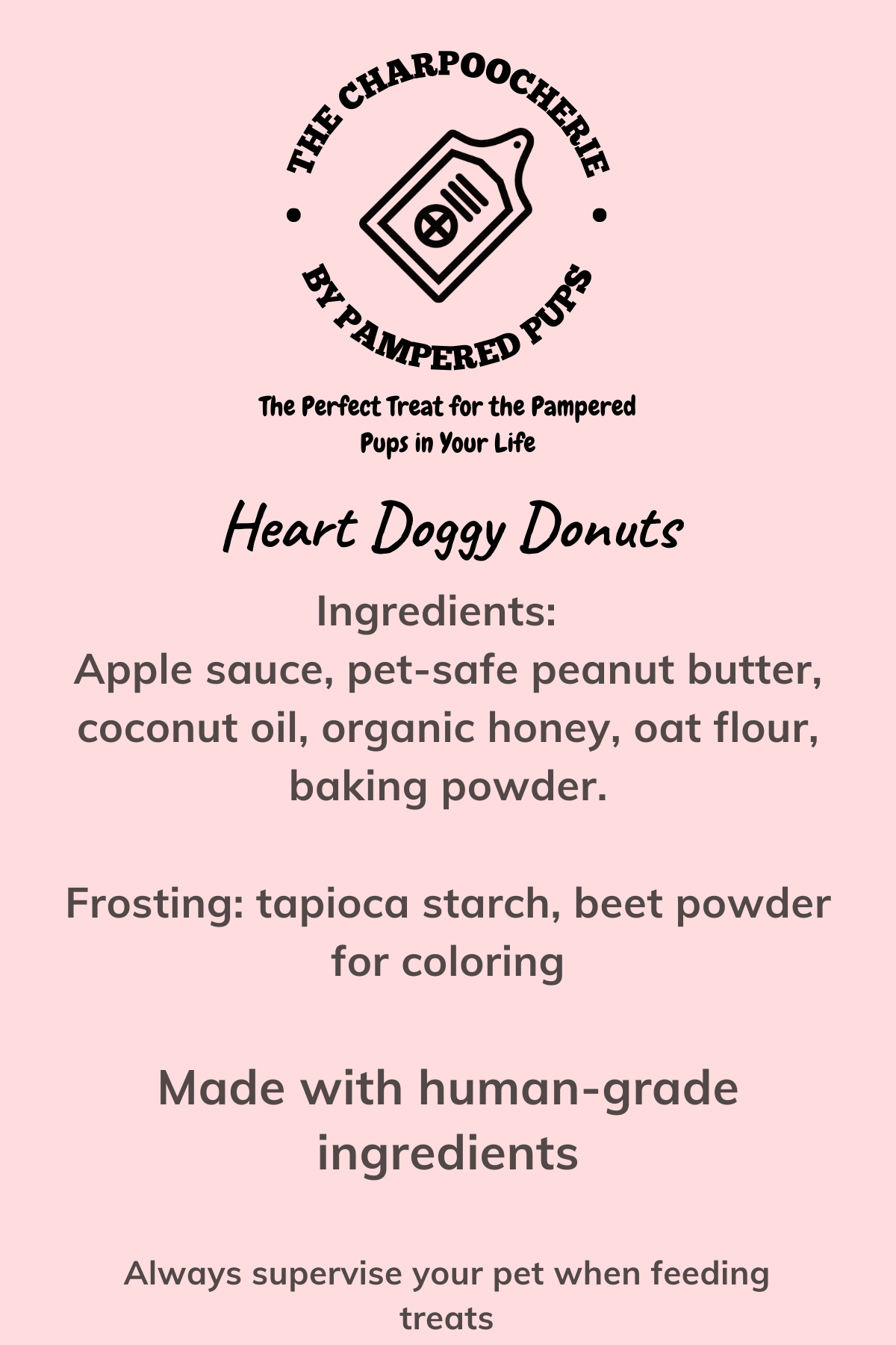 Heart Doggy Donuts