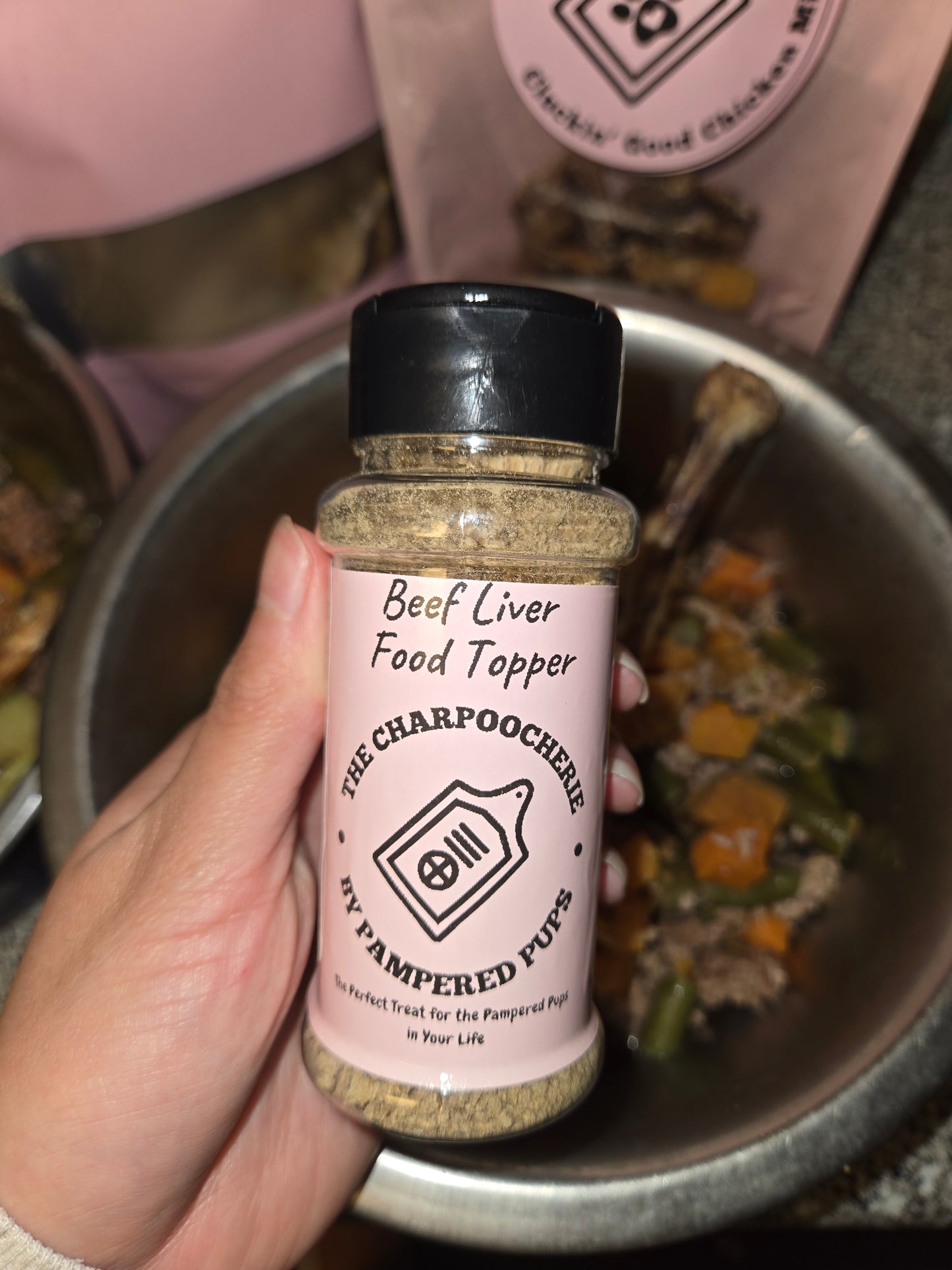 Small Beef Liver Food Topper
