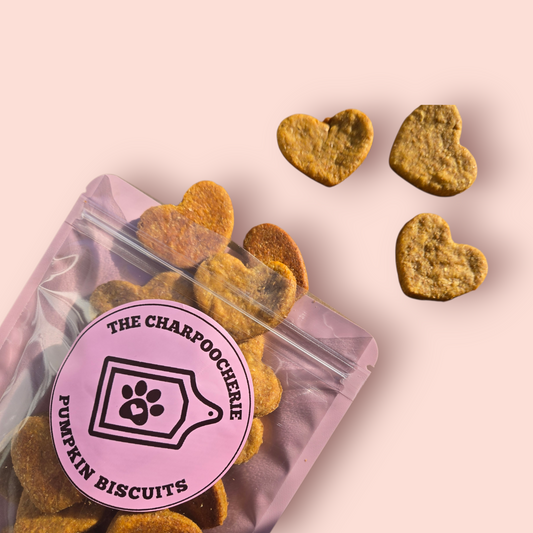 Heart Pumpkin Biscuits