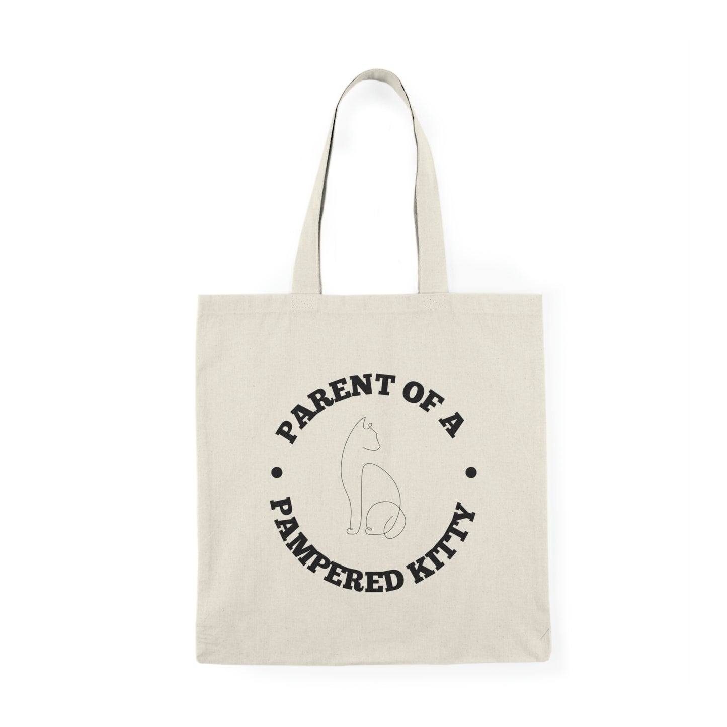 Parent of a Pampered  KITTY  Tote Bag